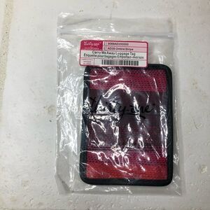 Thirty-one carry me away luggage tag